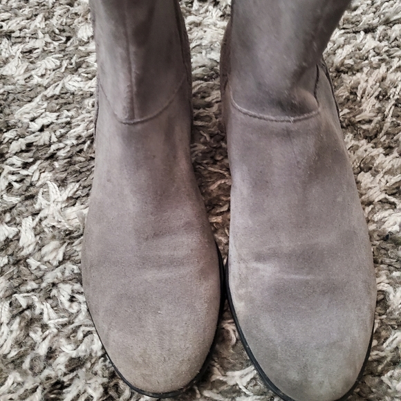 Sorel Lolla Cut-out Bootie Ankle Boots Gray NL3384-052 Sz 8.5 women's bo… - Picture 4 of 8